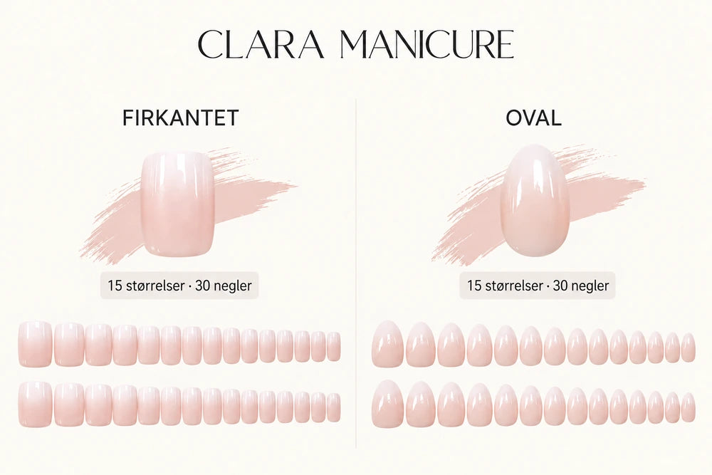Clara Manicure Startsett